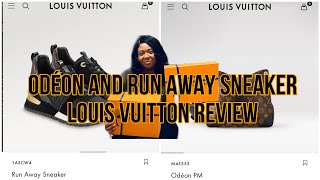 Unboxing The Odéon Pm bag and Run Away sneakers Louis Vuitton [upl. by Schalles]