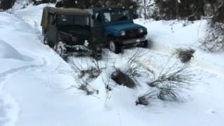 Fiat Campagnola e Daihatsu su neve [upl. by Meghann180]