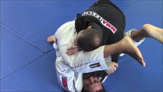 Armbar defense to back take  BJJ closed guard [upl. by Eelyahs161]