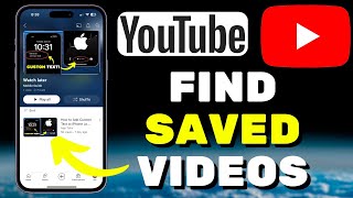 How To Find Saved Videos On YouTube  Full Guide 2024 [upl. by Clinton476]