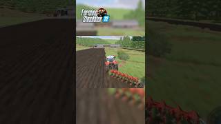 Farming simulator 22 fs22 Planting and plowing ☘️ part10 shorts viral [upl. by Mclain996]