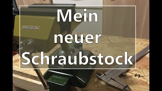 Proxxon Schraubstock für die Werkbank [upl. by Sheeb652]