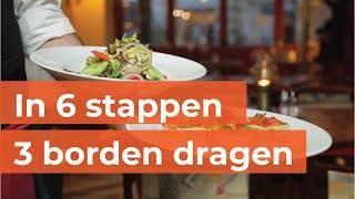 Horeca training  3 Borden dragen [upl. by Romola]