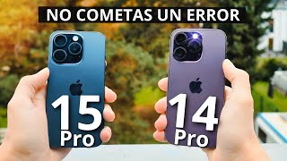 iPhone 15 Pro vs iPhone 14 Pro  Review en Español [upl. by Tocci]