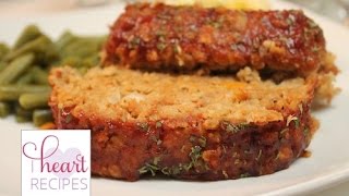 Turkey Meatloaf  I Heart Recipes [upl. by Hillier133]