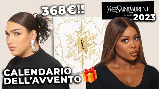 368€  CALENDARIO DELLAVVVENTO YSL BEAUTY 2023 🎁 con AleHilton  YVES SAINT LAURENT [upl. by Sherye]