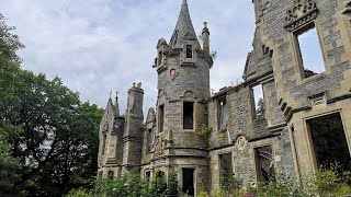 Abandoned Dunalastair Castle  Castles of Scotland [upl. by Ydissak192]