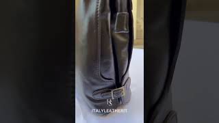 Italian Handmade Leather Tote Bag Elegance and Craftsmanship from Florence bag leathertote [upl. by Nesnar]