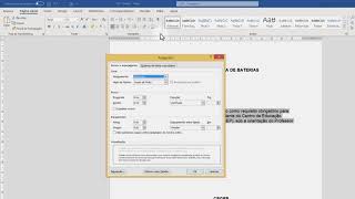 Aula Word  TCC Recuo do texto na folha de rosto [upl. by Radnaskela]