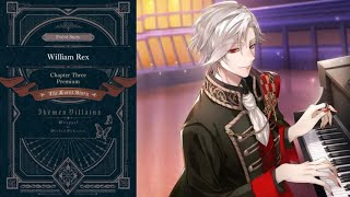 Ikemen Villain Story EventUnderneath the Black Veil Part 1  William Rex Route  Premium End [upl. by Drofyar535]