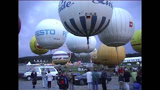 WIM 2001  Warsteiner Internationale Montgolfiade  Gordon Benett Rennen in Warstein [upl. by Arihsaj]