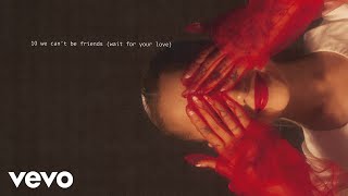 Ariana Grande  we cant be friends wait for your love lyric visualizer [upl. by Silberman]