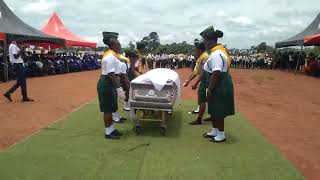 wow how the Adventist youth carry the casket [upl. by Fachan]