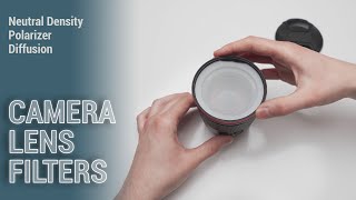 Camera Lens Filters for Video ND Polarizer and Diffusion [upl. by Diamond494]