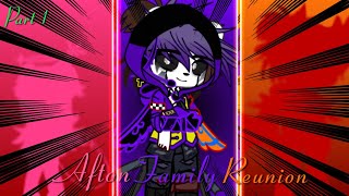 Afton Family Reunion  Part 1  Afton Family  FNAF  MY AU [upl. by Whitney]