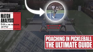 The Anatomy of a Perfect Poach Collin Shick Pickleball Video Review [upl. by Bodi]