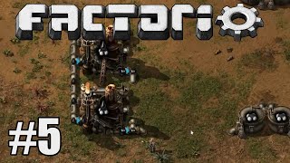 Przemysł Petrochemiczny  Factorio 5 [upl. by Ergener]