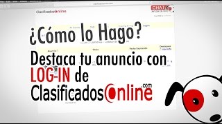 ¿Cómo lo hago  Destacar tu anuncio con LogIn [upl. by Nnav]