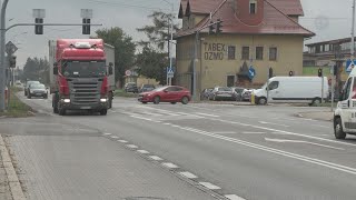 Ostrowczanie chcą ograniczenia ruchu samochodów ciężarowych  LOKALNATV [upl. by Thisbee540]