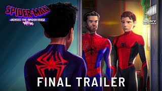 SPIDERMAN ACROSS THE SPIDERVERSE PART ONE – Final Trailer 2023 Sony Pictures [upl. by Ericka103]