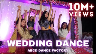 WEDDING BOLLYWOOD DANCE  ABCD DANCE FACTORY  CHOREOGRAPHY  TRENDING SONGS MIX [upl. by Ayvid]