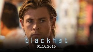 Blackhat Official Trailer Sneak Peek 2015  Chris Hemsworth Movie HD [upl. by Eeslehc]