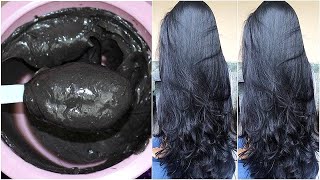 Cabelo Branco Fica Preto Sem QUÍMICA e Sem TINTA Escurece os FIOSALISA e CRESCE RÁPIDO [upl. by Frame]