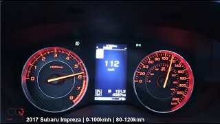 20172018 Subaru Impreza Review  0100kmh  060mph Acceleration Test  Part 68 [upl. by Terry62]