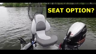 Smoker Craft Adventurer 188 Tiller Boat Seat [upl. by Aileon]