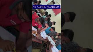 AK ASPIRE ACADEMY cds basictoadvancespokenenglishcourse police bharti [upl. by Aicatsal]