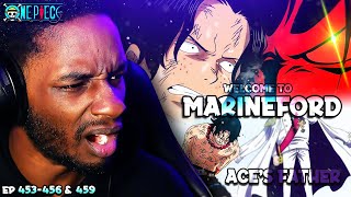 ACE’S REAL FATHER REVEAL 🫢 OMFG MARINEFORD ⚓  OP EPs 453456 amp 459 UNCUT Reaction [upl. by Zillah]