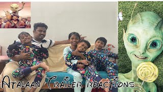 Ayalaan Movie Trailer Reaction  First time on Mic and Ana  tamilmovie trailerreaction alien [upl. by Lenehc]