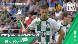 ZTE FC – Ferencvárosi TC  26  23  OTP Bank Liga  6 forduló  MLSZTV [upl. by Nevanod911]