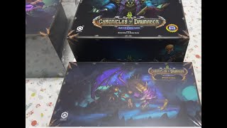 Chronicles of Drunagor Age of Darkness V15 Core Box and Spoils of War Storage Loren Fallen Sisters [upl. by Znerol]