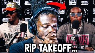 RIP TAKEOFF  Migos LA Leakers Freestyle REACTION [upl. by Christalle]