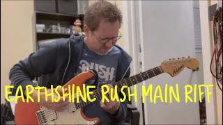 Earthshine Rush Main Guitar Riff By Brandon Dyke [upl. by Jadda]