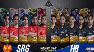 SRG RED GIANTS VS HOMEBOIS MPL MALAYSIA S14 GAME 2 [upl. by Anehta]