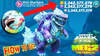 Hungry shark world hack unlimited money gems cheats ios [upl. by Reteid]