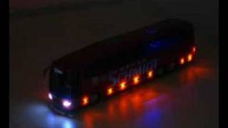 Reisebus Modell mit LED Beleuchtung [upl. by Haianeb]