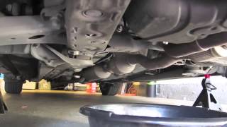 DIY  2007 Camry XLE Oil Change [upl. by Aleafar]