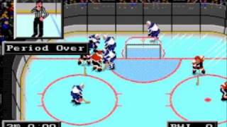 NHL 94 Philadelphia Flyers vs Toronto Maple Leafs [upl. by Elliot]