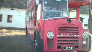 LEYLAND TITAN PD3A12 START IN FREEZING WEATHER [upl. by Atse]