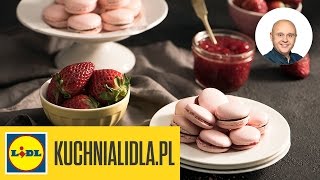 🍪👌Francuskie makaroniki  Paweł Małecki  Przepisy Kuchni Lidla [upl. by Tham493]