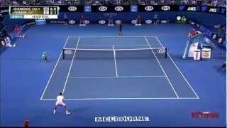 Australian Open 2013 Semi Final Djokovic vs Ferrer HD Best points from Djokovic [upl. by Haseena]