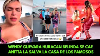 WENDY GUEVARA HURACAN BELINDA SE CAE ANITTA LA SALVA LA CASA DE LOS FAMOSOS 🇲🇽🔴Mexicano Reacciona [upl. by Ydnis]