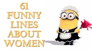 Funny Line About Women  Funny Quotes On Women  Hilarious Quotes About Women  Stupid Women Quotes [upl. by Ahsiled]