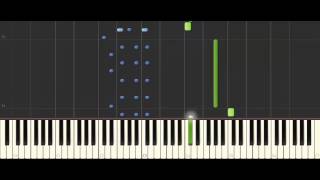 Homestuck  Moonsetter Synthesia Piano Tutorial Midi link in the description [upl. by Oirelav]