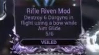 Riven Challenge Destroy 6 Dargyns In Flight Using A Bow While Aim Glide [upl. by Inglis]