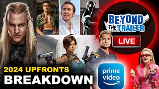 2024 Upfronts Prime Video  Nicolas Cage SpiderMan Noir The Boys Season 5 Tomb Raider Sauron [upl. by Carlee]