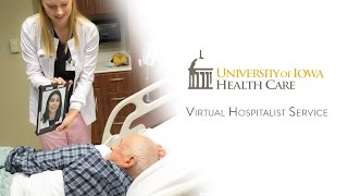 UI Health Care Virtual Hospitalist Service Impacts Communities in Iowa [upl. by Suirada466]